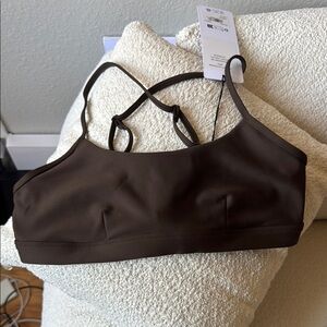 Alo airlift intrigue bra - sports bra Medium espresso